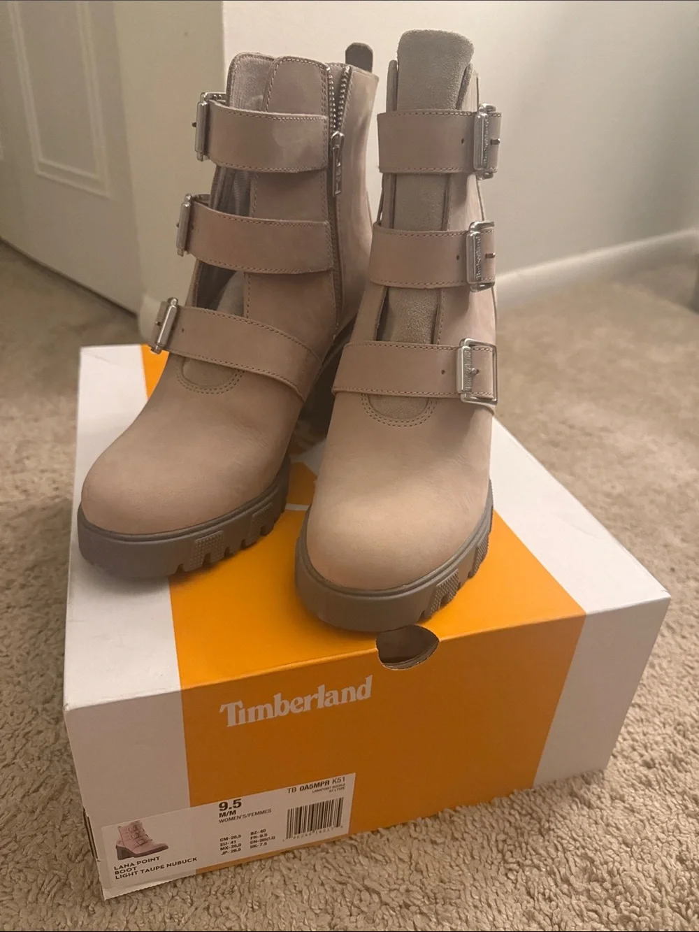 Timberland Lana Point Buckle Boot, Women’s - Picture 5 of 5